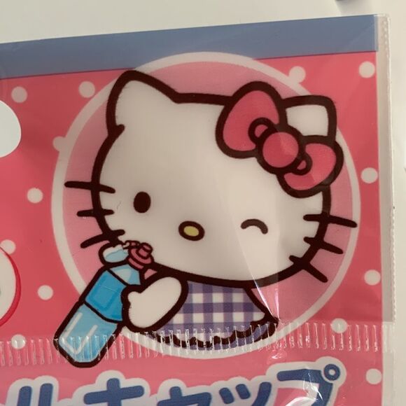 Sanrio Hello Kitty Wide flip bottle cap NWT pink white very cute - Picture 7 of 9